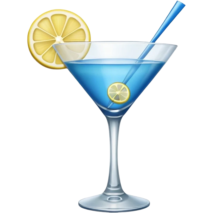 blue martini emoji