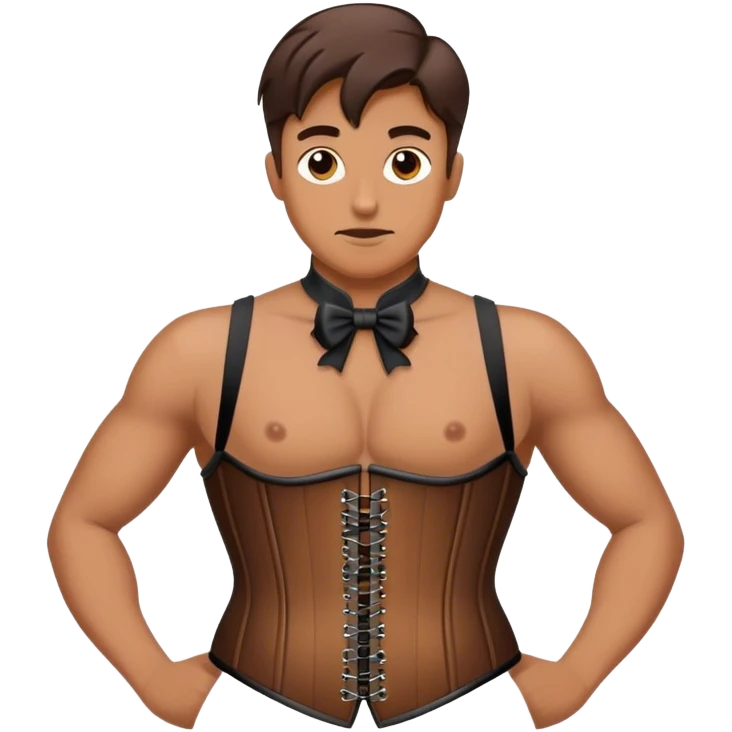 Men’s corset emoji