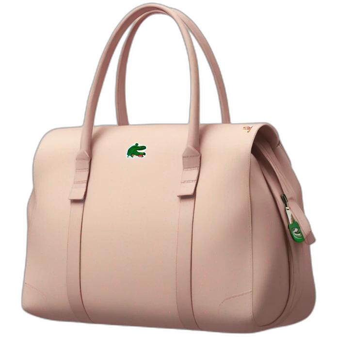 Lacoste bag giro emoji