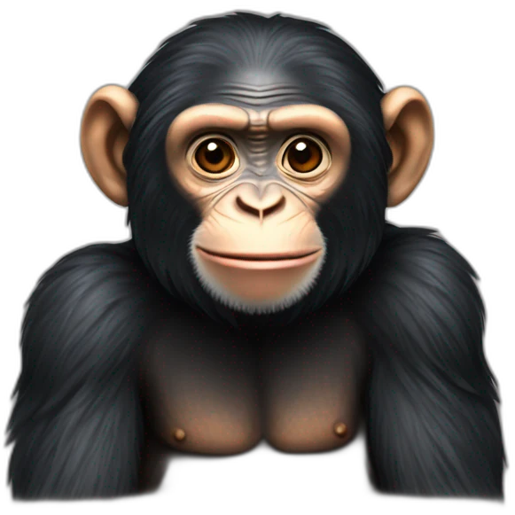 chimp emoji