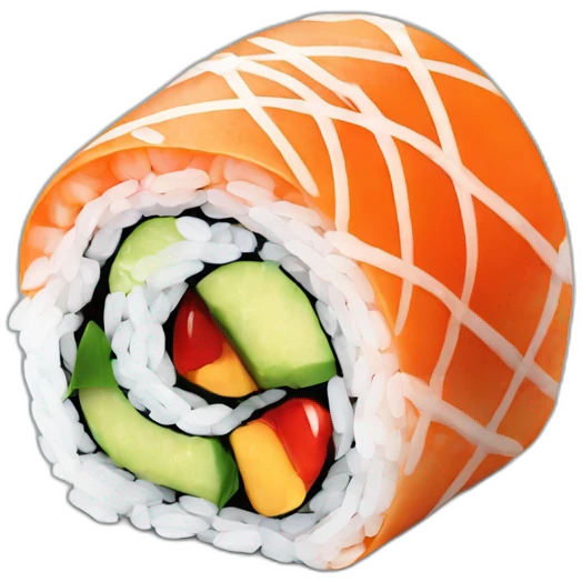 one sushi roll emoji