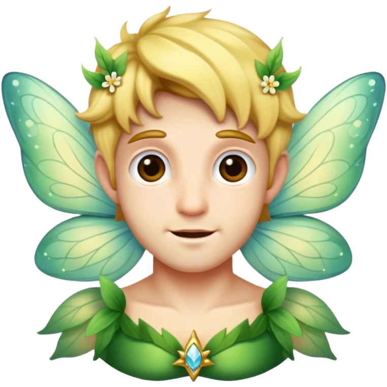 Alfonso as a fairy  emoji