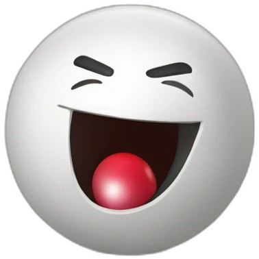 Boule de bowling avec le chiffre 24 emoji
