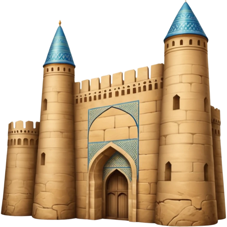 samarkand city walls, no frame emoji