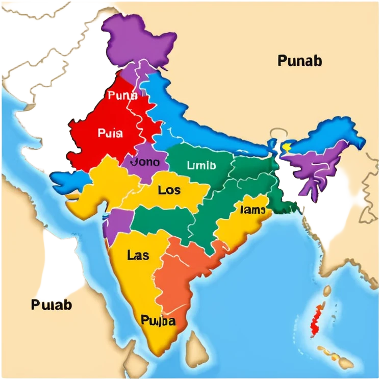 Punjab map emoji