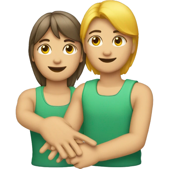 Cara con las dos manos con palmas hacia afuera emoji