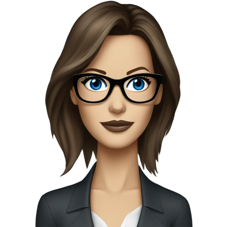 Kate Beckinsale sexy blue eyes and glasses  emoji