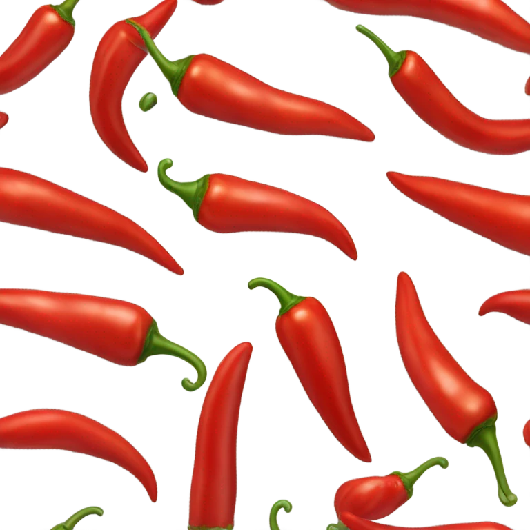 Red chilli emoji