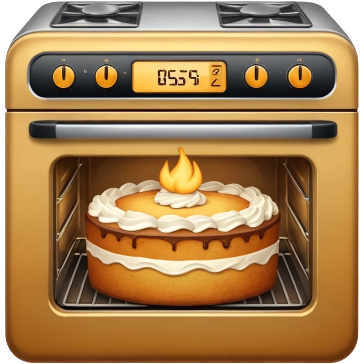 cake oven emoji
