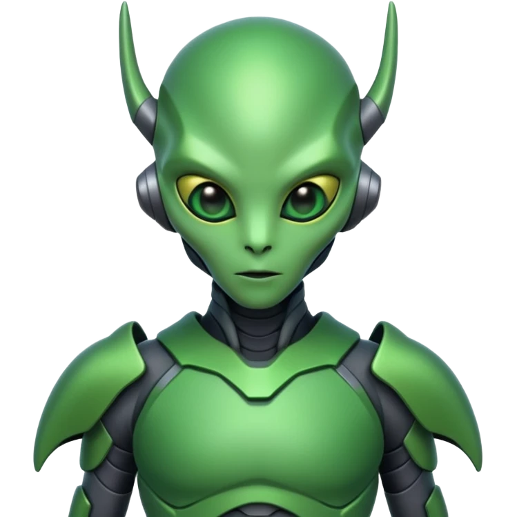 aliens look alike humans but very tech emoji