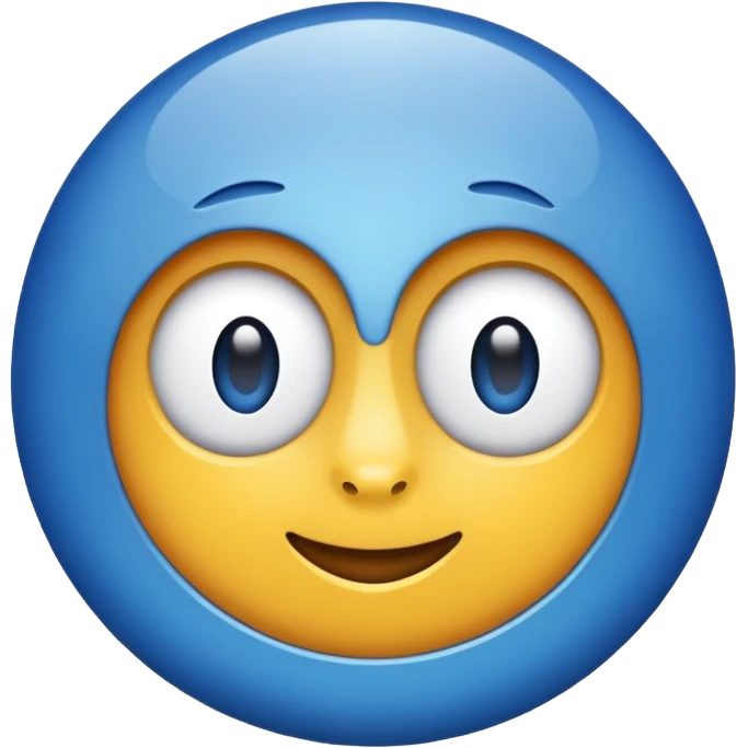 Blue tic emoji
