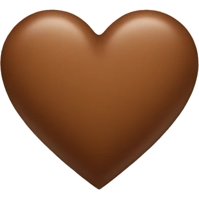brown heart emoji