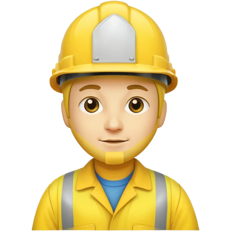 lemon wearing a hard hat emoji