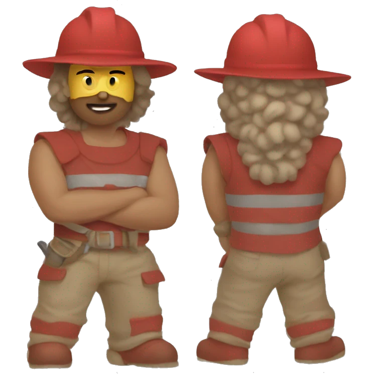 Dig red emoji