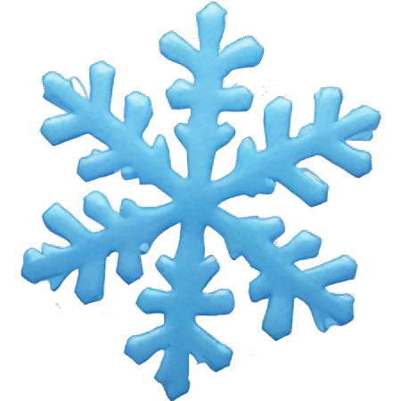 snow flake emoji
