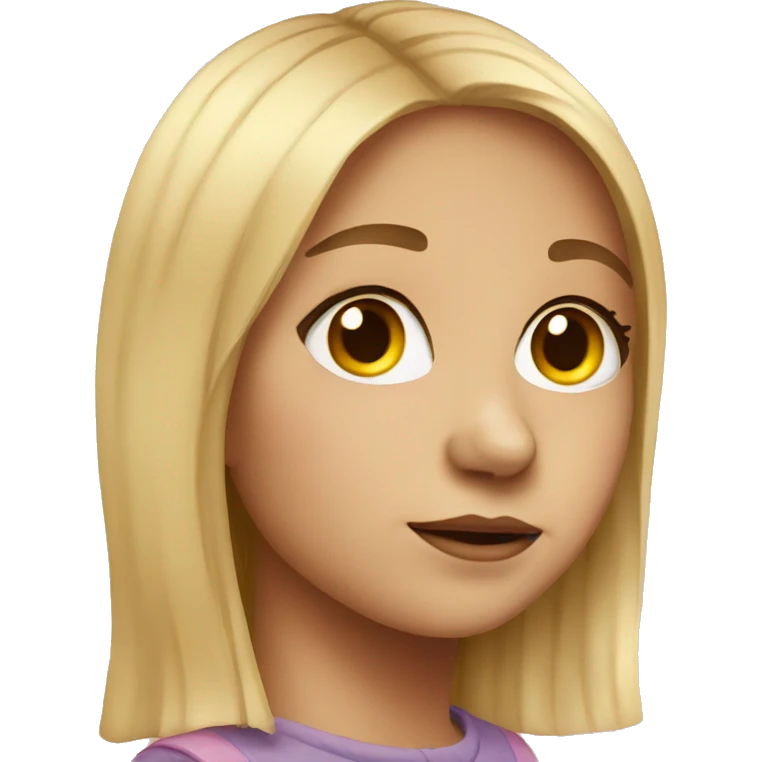 portrait of girl emoji