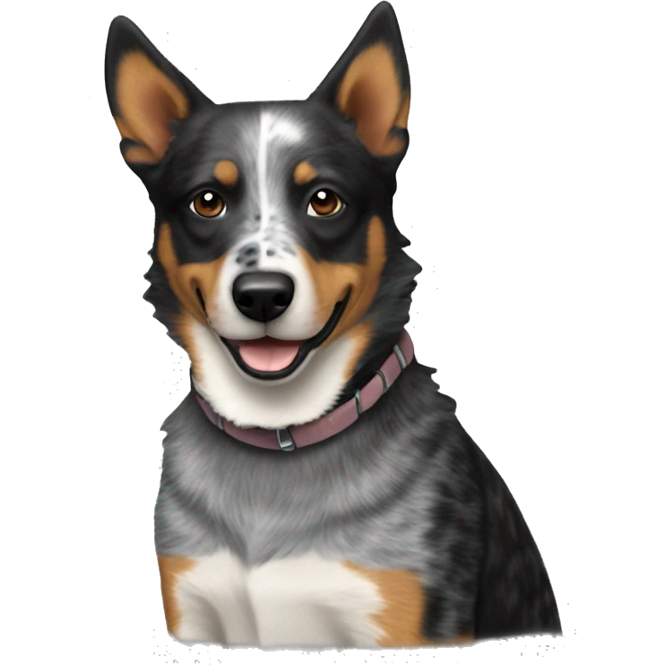 Australian cattle dog emoji