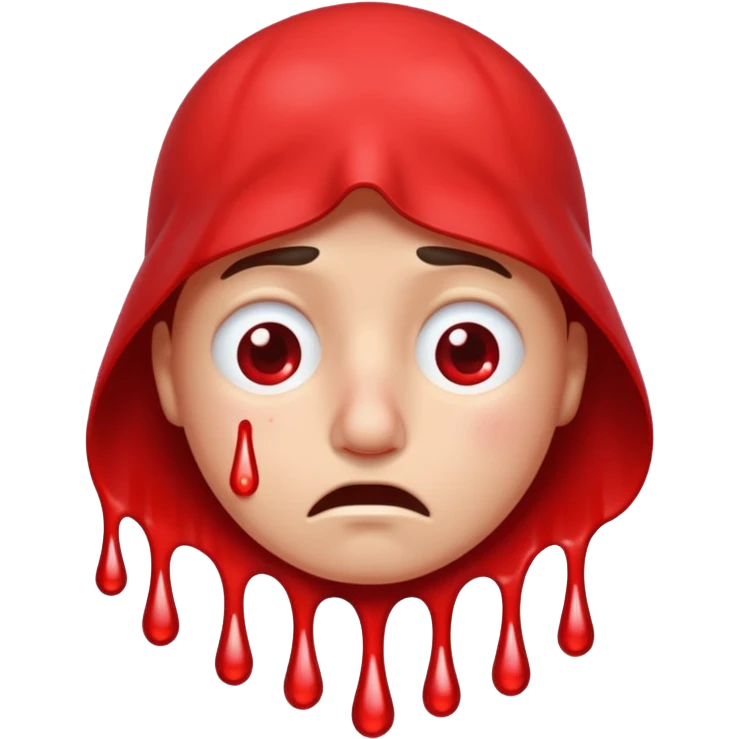 a nose running emoji