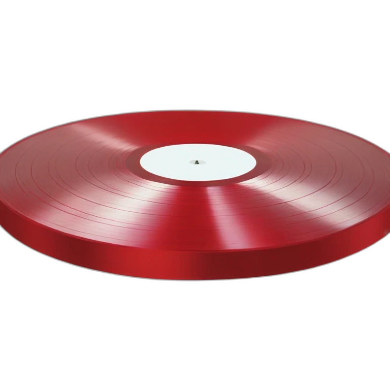 red cd vinyl amazon music apple music youtube spotify tidal mp3 flac wav emoji