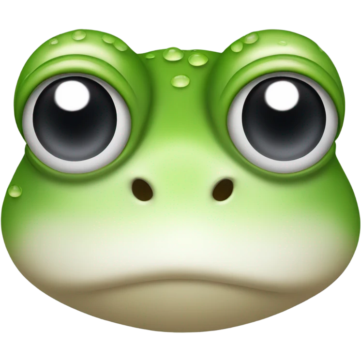 crying frog with tears emoji