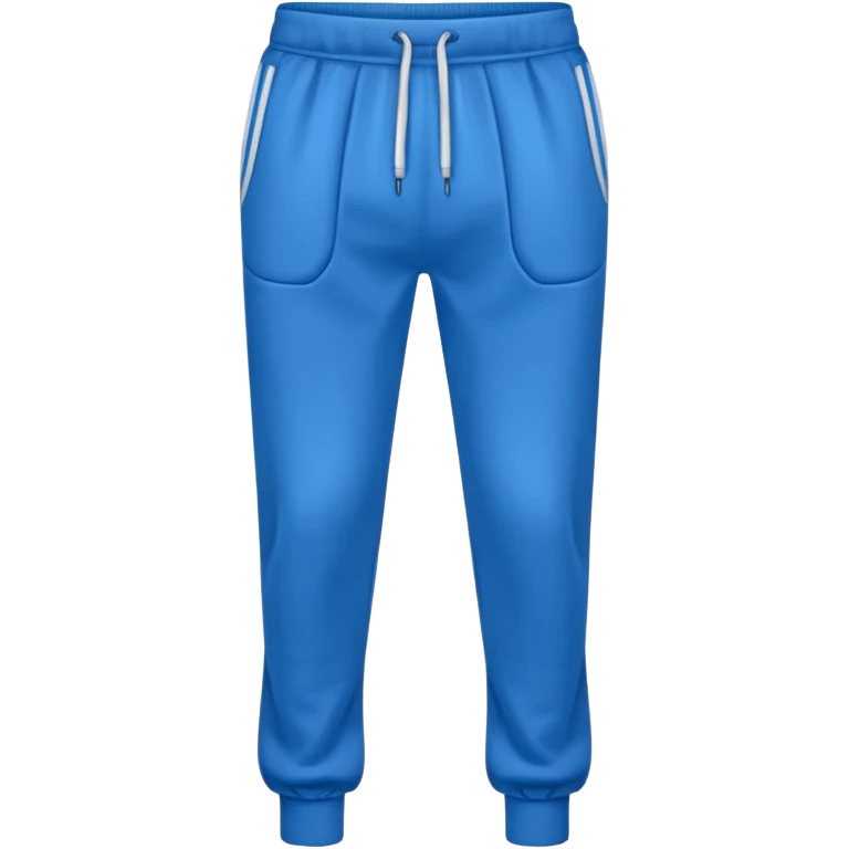 tracksuit bottom blue emoji