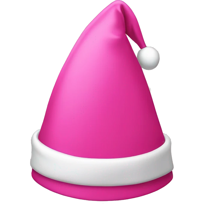 pink santa hat emoji