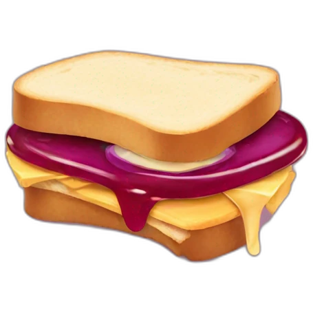 pb&j sandwich with chips emoji