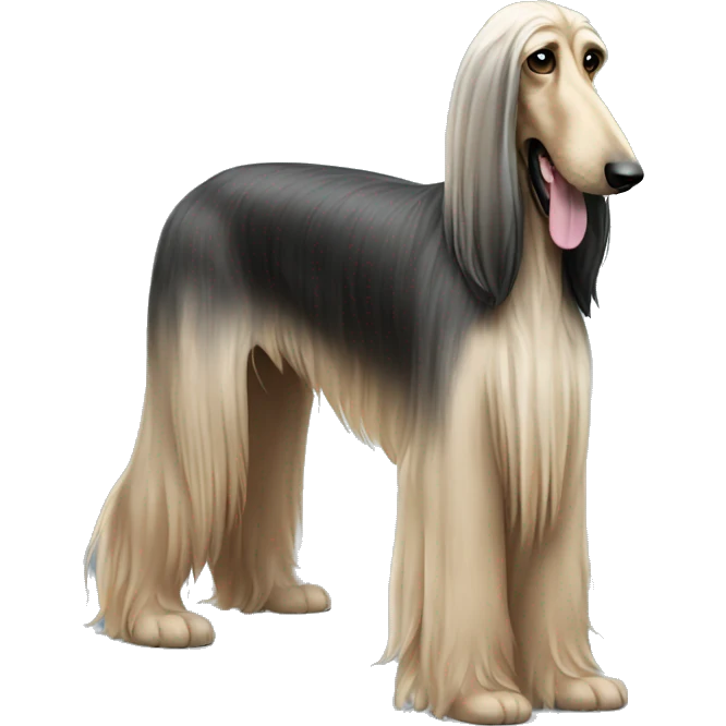 afghan hound emoji