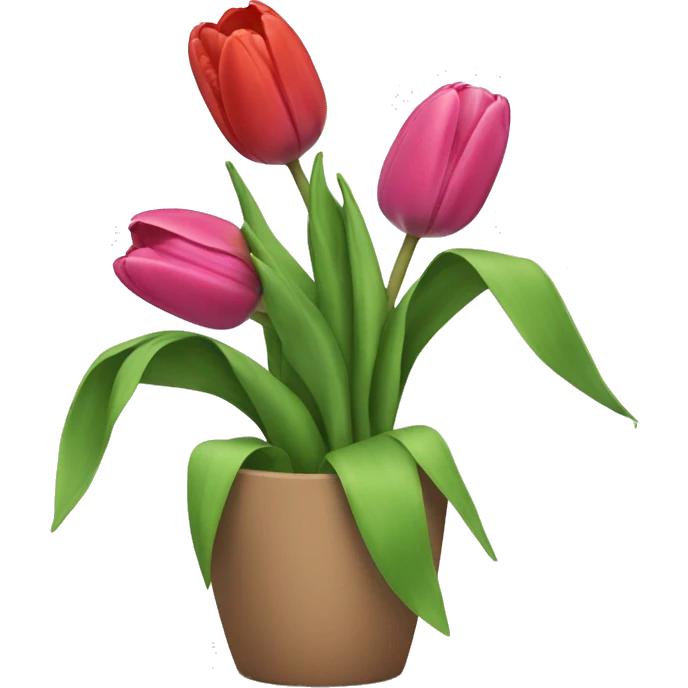 Tulips  emoji