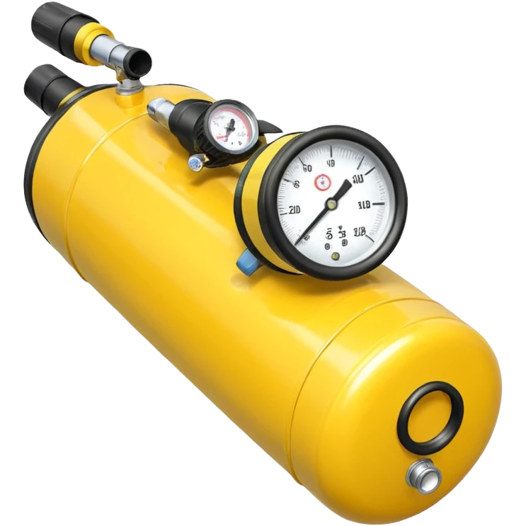 yellow scuba diving oxygen tank emoji