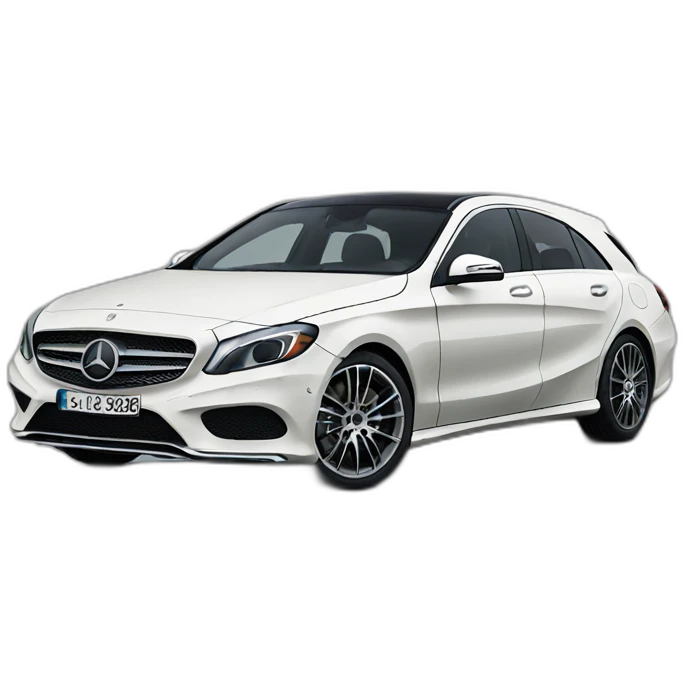 Mercedes class A emoji