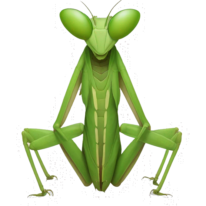 Praying mantis emoji