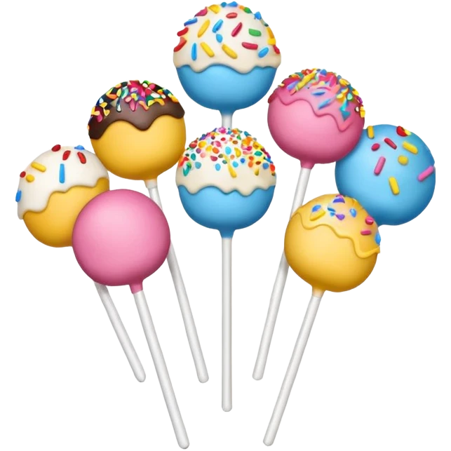 Cake pops emoji