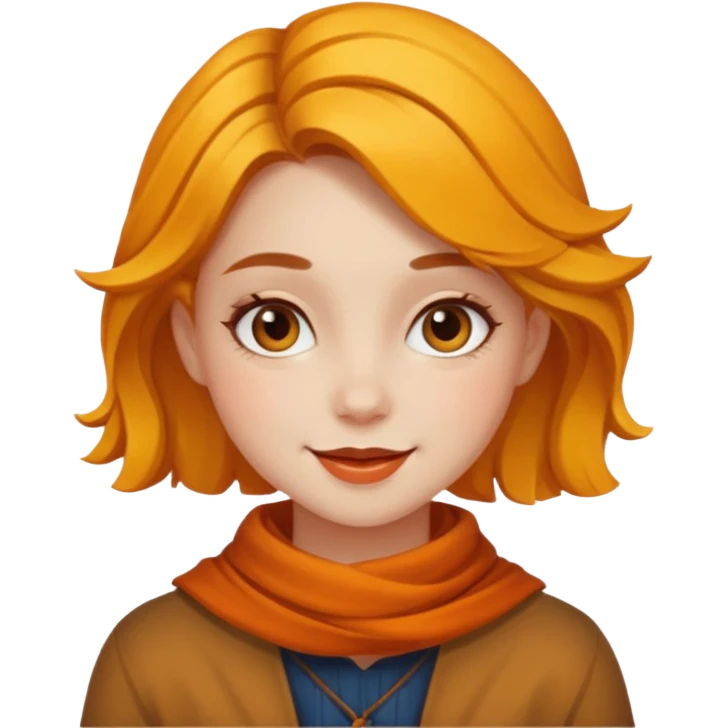 fall happy girly emoji artsy  emoji