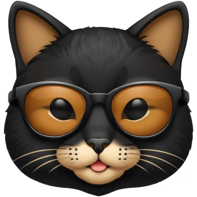 Cat wearing sunglasses emoji