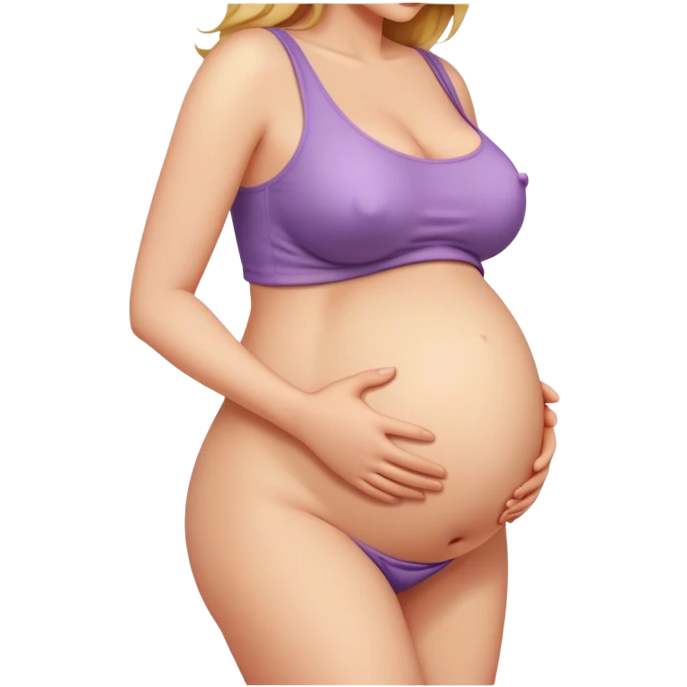 Pregnant belly emoji