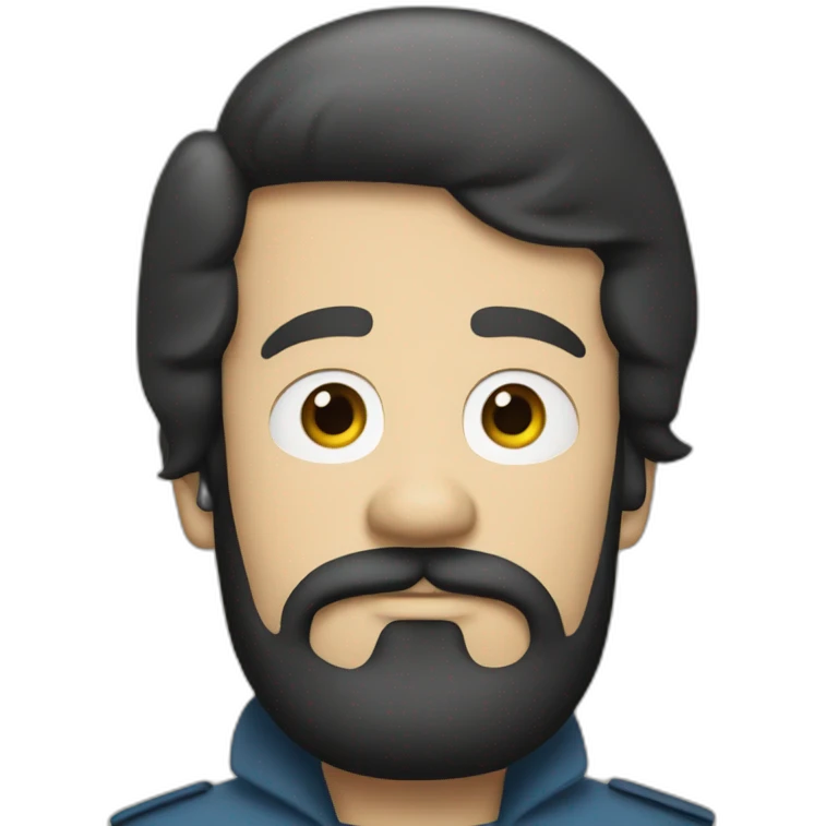 Captain haddock from tin tin emoji