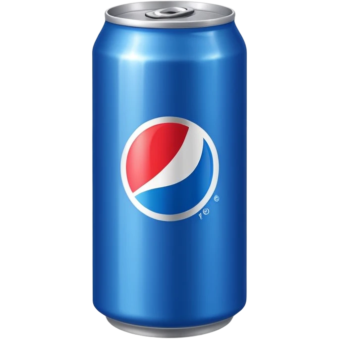 Pepsi can, simple and bold emoji