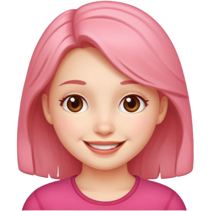 Cute girl emoji