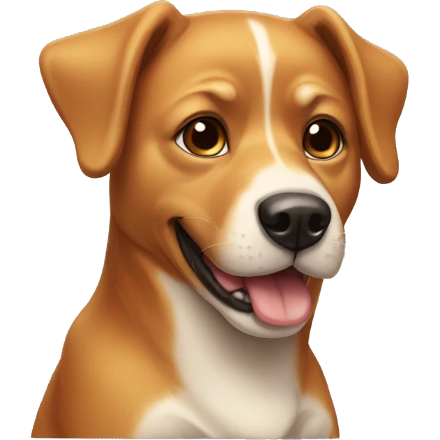 caramel dog emoji