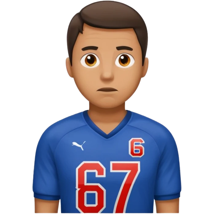 🤷🏻‍♂️6️⃣7️⃣ emoji