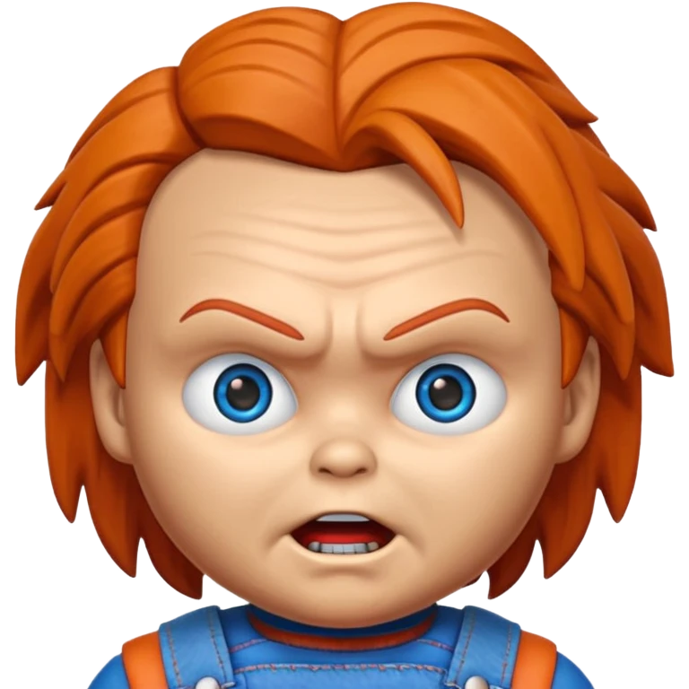 Un emojin de chuky emoji