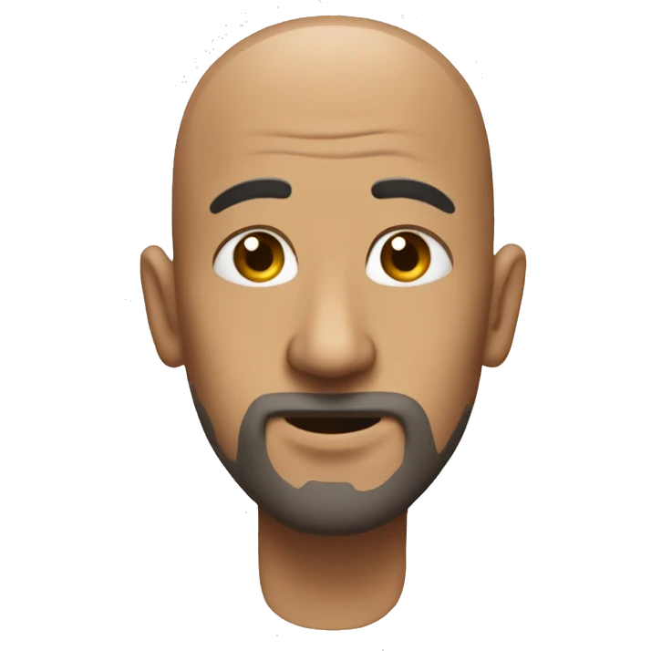 skibidi toilet bald man head emoji