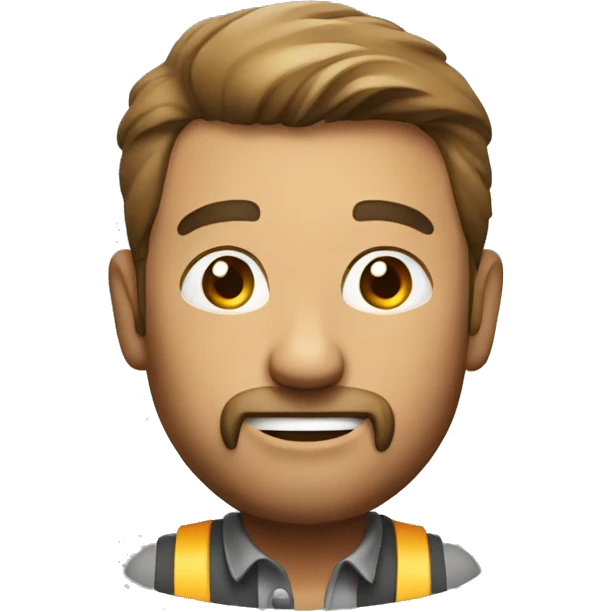 man building a house emoji