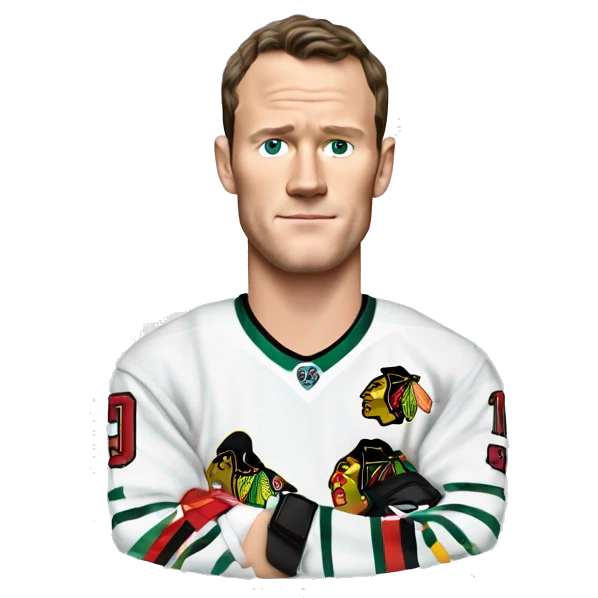 Jonathan Toews as a Rolex watch emoji