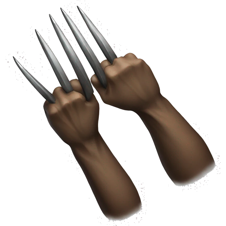 wolverine claws emoji
