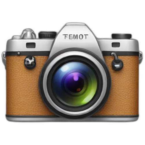 camera and world emoji