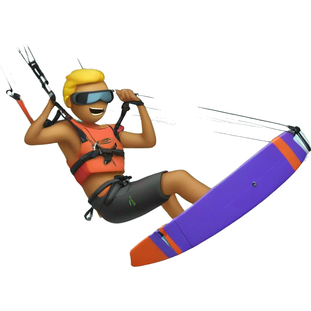 kitesurfing emoji