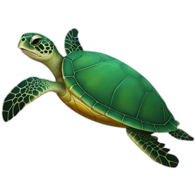 Sea turtle emoji