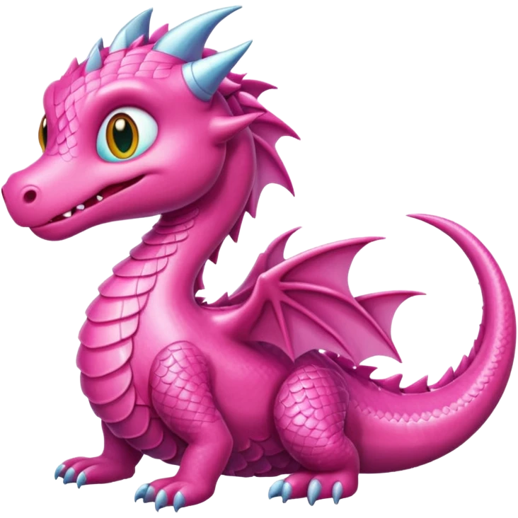 pink draco emoji